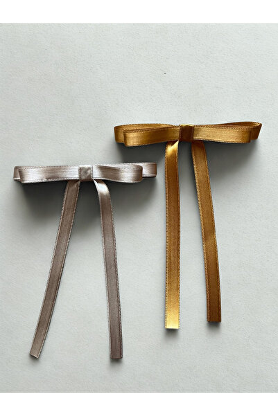 NYUZA Satin Thin Tail Automatic Buckle Set of 2