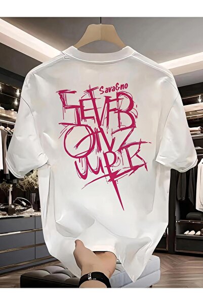 bolivia's Men'S Heavyweight 100% T-Shirt - Bold Pink Graffiti Letters Back