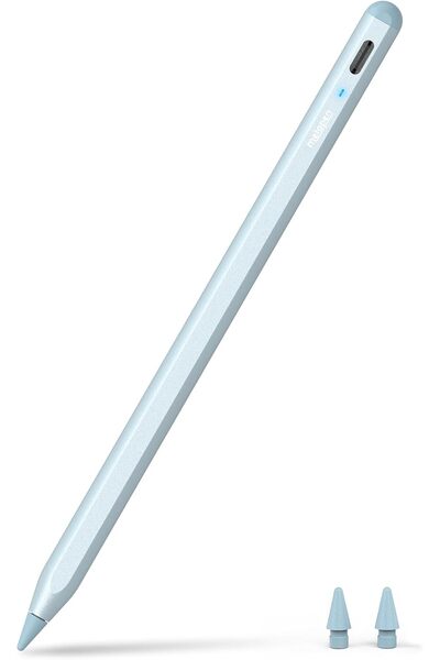 metapen A8 Stylus Kalem, iPad 2018-2025, Avuç İçi Reddi, Eğim Hassasiyet, iPa...