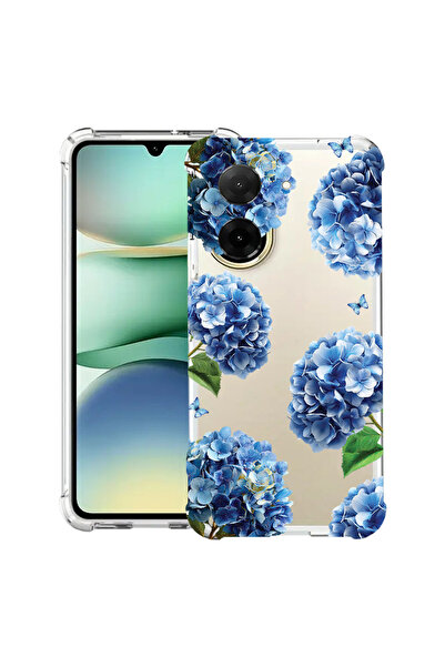 bestcase Αντικραδασμική Θήκη για Xiaomi Redmi A5 (171mm), Φλοράλ - Χαριτωμένη...