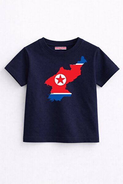 Rabona Fashion Dječja majica sa uličnom odjećom na temu Severne Koreje