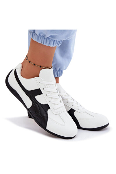 BOTO Adidași albi de damă Maple 39