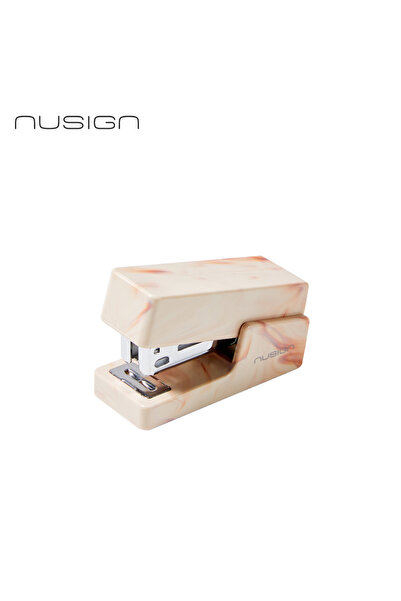 Nusign Mini Zımba Makinesi 12 Yaprak Kapasiteli 24/6 – 26/6 Pink