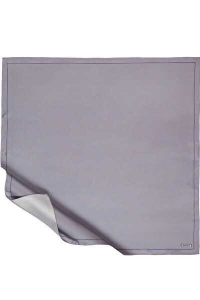 ipekevi Silver Frame Tivil Silk Scarf