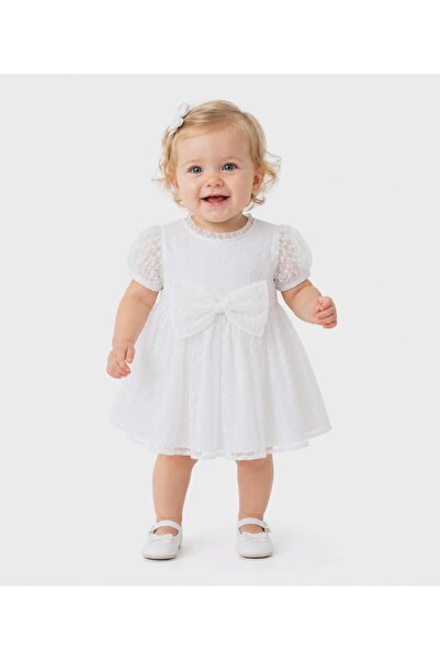 OUTLET İsi̇z Baby Girl Stylish Tulle Dress