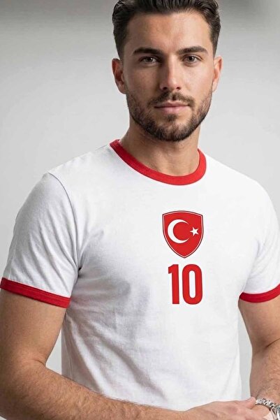 vynor atelier Turkey National Team Themed T-Shirt/Jersey - Moon Star Logo wit...
