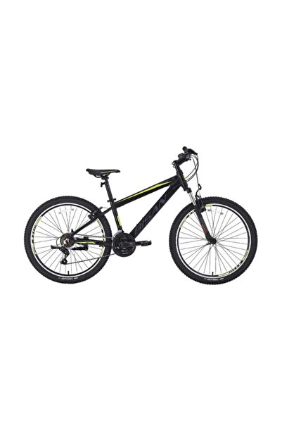 Bisan Cooper V - 27,5 Jant 37 Cm Kadro 21 Vites Dağ Bisikleti - Mat Siyah Sarı