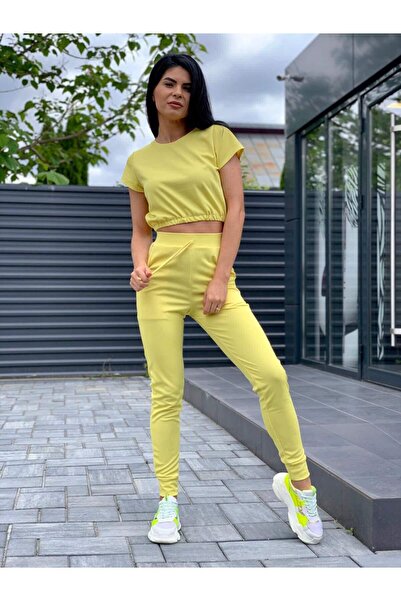 RAMONA BADESCU Costum Copacabana - galben, mărime universală, S-M