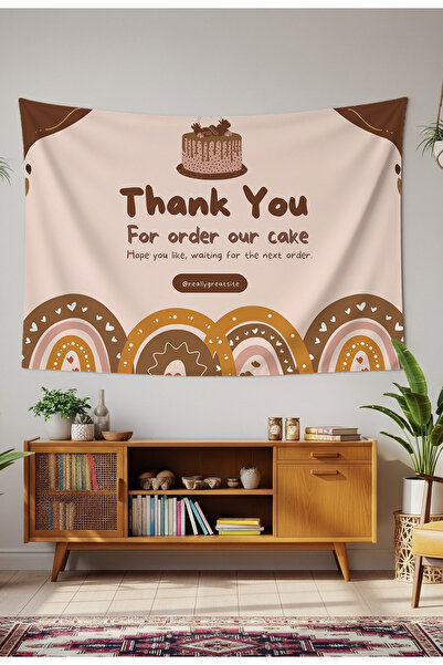 GREENDECOR Kişiye Özel Doğum Günü Duvar Örtüsü İyi ki Doğdun Happy Birthday İ...