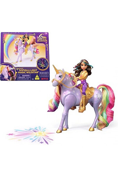 Sunman Unicorn Academy Işıklı Sophia ve Wildstar Figür Seti