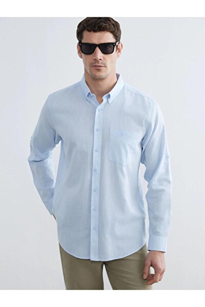 LC Waikiki Regular Fit Linen Blend Men's Shirt (S6)