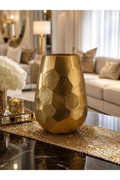 Jass Concept Metal Gold Vazo