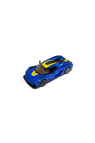 Noname Macheta auto metalica Kinsmart Koenigsegg Jesko Absolut Albastru, ...