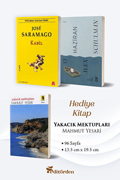 Timaş Yayınları Kabil - 17 Haziran/Alex Schulman - Yakacık Mektupları Hediye