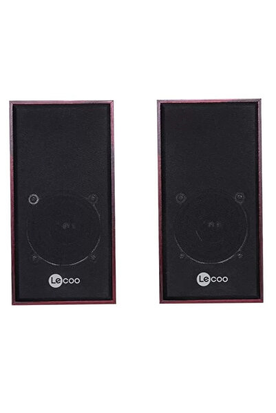 Epilons Lo Ds105 6W Ahşap Gövdeli Masaüstü Stereo Hoparlör - Usb + 3.5Mm Girişli Pc Hoparlörü
