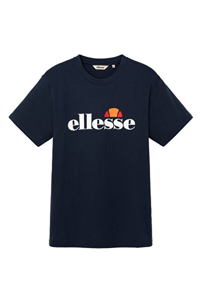 Ellesse Herren T-Shirt - PRADO 2, Kurzarm, Rundhals, Logo-Print, Baumwolle, e...