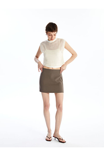LC Waikiki Women's Slim Fit Straight Skirt