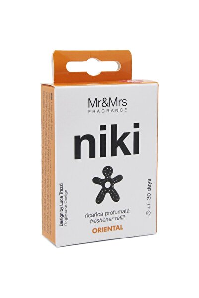 Mr. & Mrs. Niki ORIENTAL 5,6x6,8 cm Negru