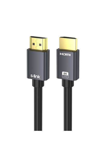 S-LINK Sl-Hm8K15 HDMI to HDMI 1.5m V2.1 8K60 Hz 4K 120Hz Cable