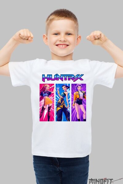 GILDAN Tricou Huntrix Tripla Energie In Actiune