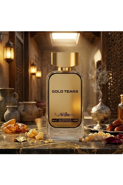 DKhoon.ALEmiratia عطر دموع الذهب من دخوني الإماراتية - 100 مل - عطر الفخامة والتميز - Gold Tears by Dukhooni