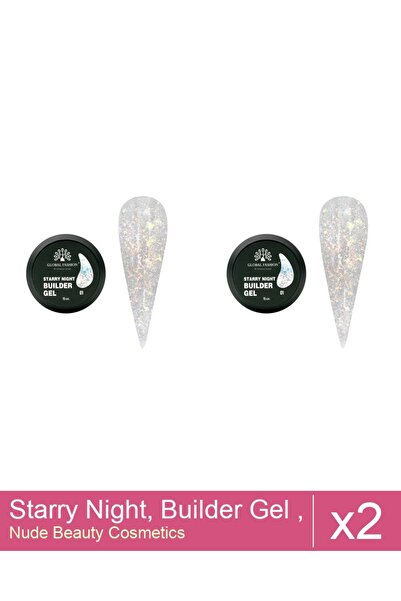 Makeup Set 2x Starry Night, Builder Gel , 15 g , Nr 01