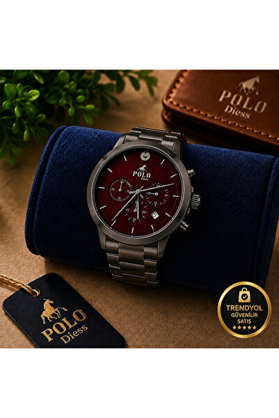 Polo diess erkek kol saati/tüm fonksiyonları aktif /su geçrime yok