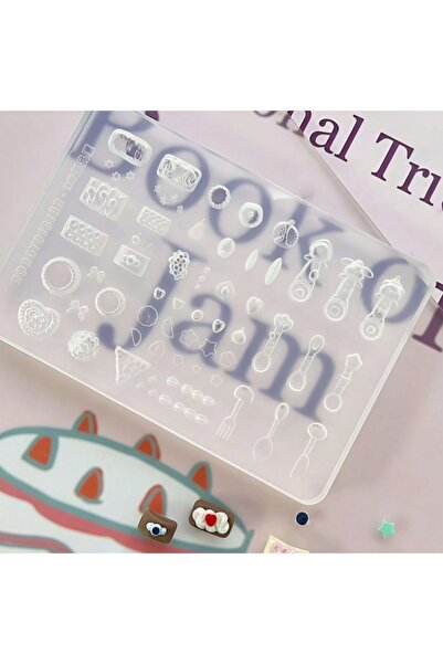 Choice PF-334 Mini Cute Dessert Silicone Nail Art Mold for DIY Nail Jewelry E...