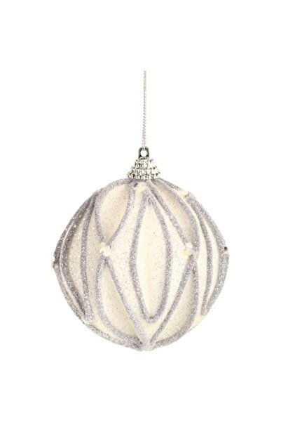 Goliat decorative globe, with glitter, 8cm