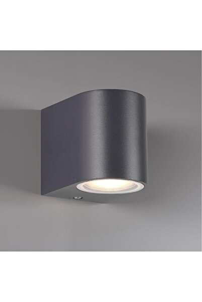 DELIGHT Outdoor wall light black IP44 max 5w gu10 90x80x70mm