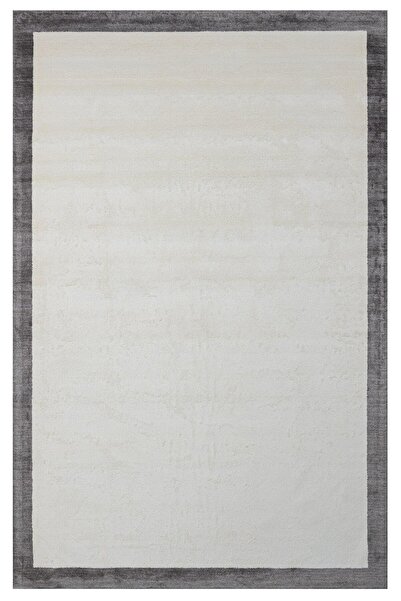 halinet Halı.Net Cream Classic Washable Non-Slip Living Room Carpet 3S-Dr2005