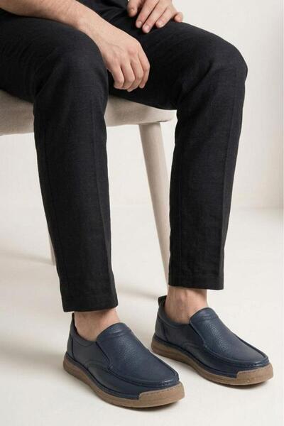 Tardelli 62400 Men's Orthopedic Genuine Leather Casual Shoes