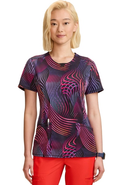 Cherokee UNIFORMS Cherokee Infinity CK609 Γυναικεία Μπλούζα Σκραμπ - Εκτύπωση...