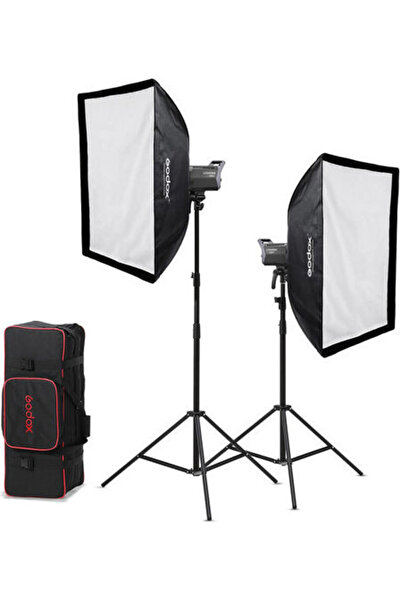 Godox Litemons LA200D-K2 – Φωτιστικό LED 200W (5600K) με Βάση Bowens Διπλό Κιτ