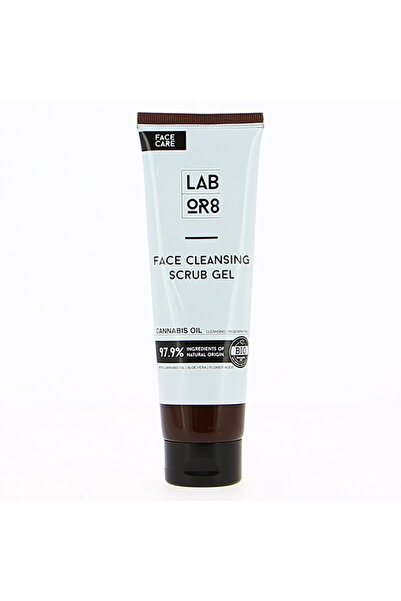 Labor8 Exfoliating Gel for Facial Cleansing, Hemp Oil, 125 ml