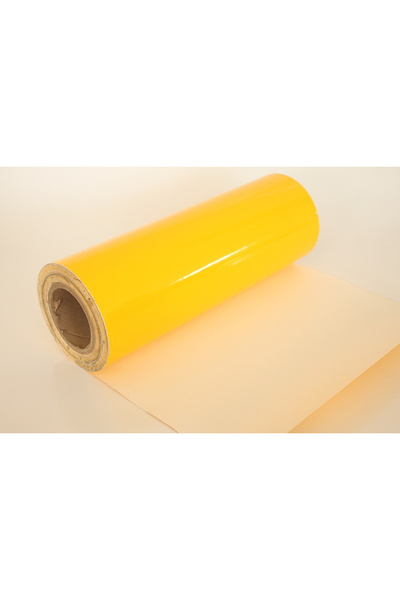 ecce reklam ürünleri eccereklam.com Bright Yellow Adhesive Coating Foil 75 cm...