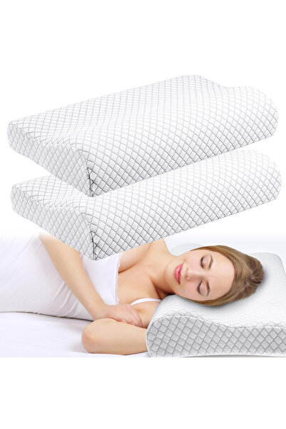 GEOMATAN Pernă Ortopedică pentru Dormit GEOMATAN®, Cervicală, Confort Ergonom...