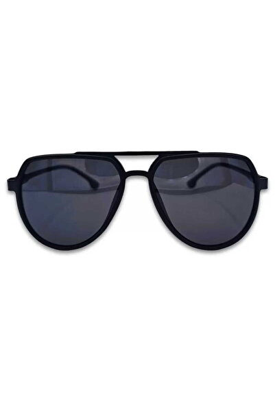 Matteo Ferari Men's black sunglasses UV400 modern elegant design