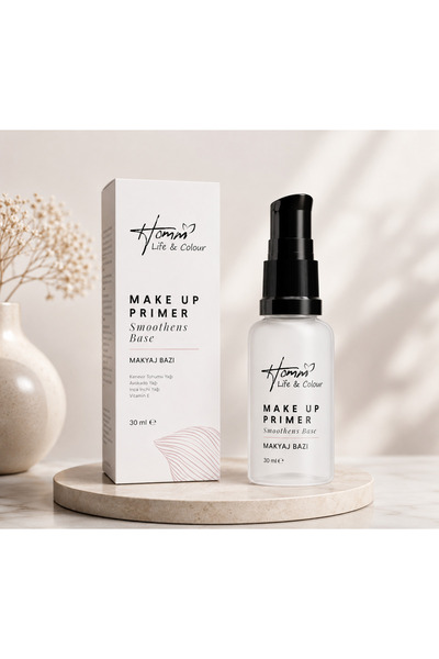 Homm Bitkisel Türkiye HOMM LIFE MAKE UP PRIMER MAKYAJ BAZI
