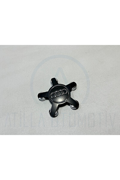 Aftermarket 1 x AUDİ A5 8T 07-17 AHTAPOT ÇELİK JANT GÖBEĞİ SİYAH 112MM