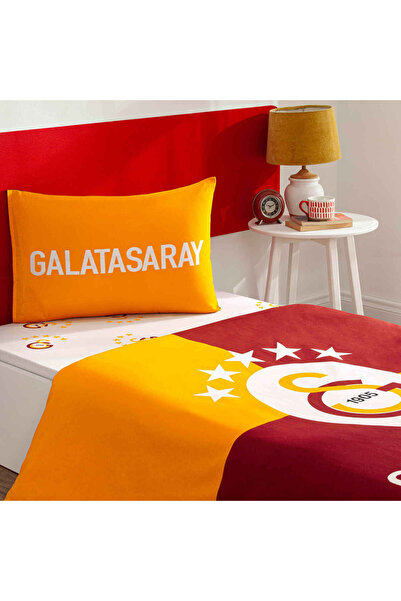 Taç Lisanslı Galatasaray Efsane Pamuk Tek Kişilik Nevresim Takımı