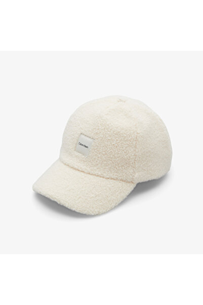 Calvin Klein Boucle Patch Kadın Haki Şapka