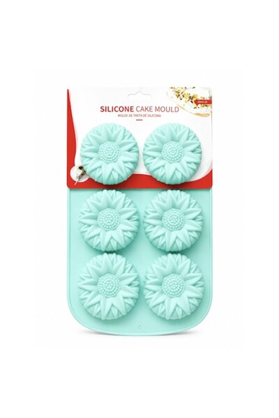 OEM Forma Silicon pentru Briose si Prajituri, 6 Compartimente, BPA Free, Form...