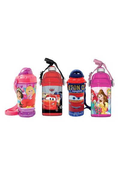 Disny Water Bottle 650ml FK-TW-4 Assorted Per Pc