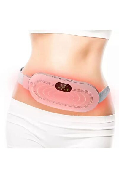 Halasouq حزام تدفئة كهربائي لاسلكي محمول، حزام تدفئة يعمل بـ USB، 3 إعدادات ل...