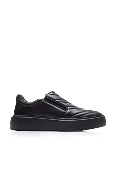 UrbanShoes Sneakers damă din piele naturală, Leofex - 362 Negru Box