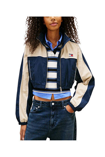 Tommy Hilfiger Γυναικείο Μπουφάν Navy Μπλε Tommy Jeans DW0DW22055-C1G