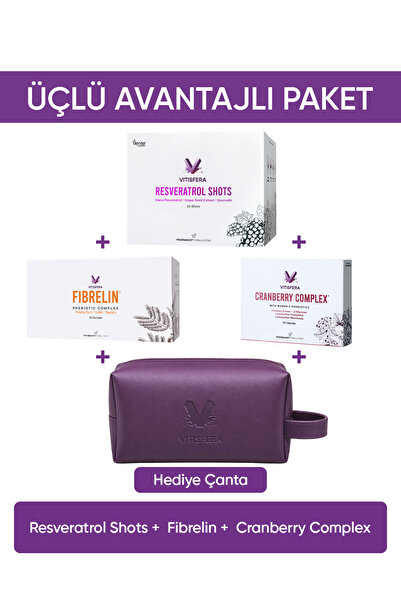 Vitisfera Özel Seri Üçlü Destek Seti + Çanta Hediye