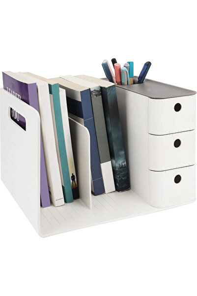 Belle Vous Office Organizer, with 3 drawers and 2 document compartments, PP p...