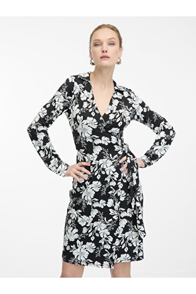 ORSAY White and black women's floral dress
